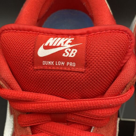 Nike Dunk Low Pro SB Challenge Red 2012 Mens Size 10.5 Skate Shoes Rare main image 8